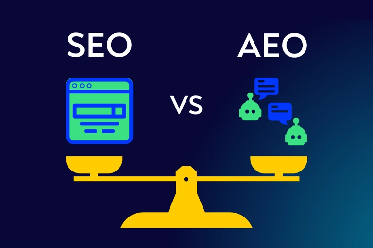 AEO چیست و چه تفاوتی با SEO دارد؟ + مقایسه اهمیت